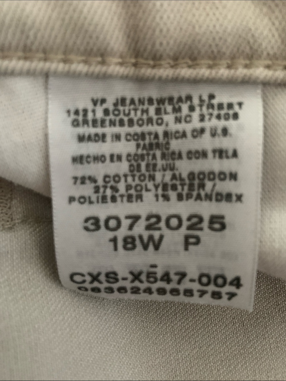 Lee Jeans Relaxed Straight Leg At The Waist size 18W - Picture 11 of 12